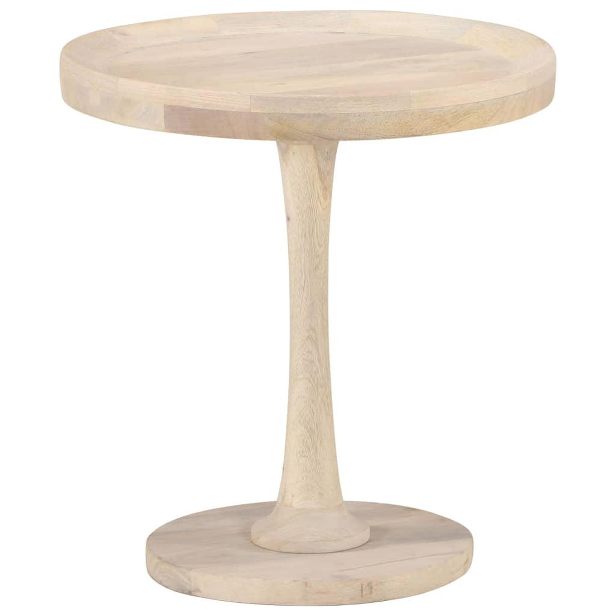 Voir la diapositive 5 : VIDAXL Table d'appoint Ø50x55 cm Bois de manguier massif