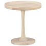 Voir la diapositive 5 : VIDAXL Table d'appoint Ø50x55 cm Bois de manguier massif