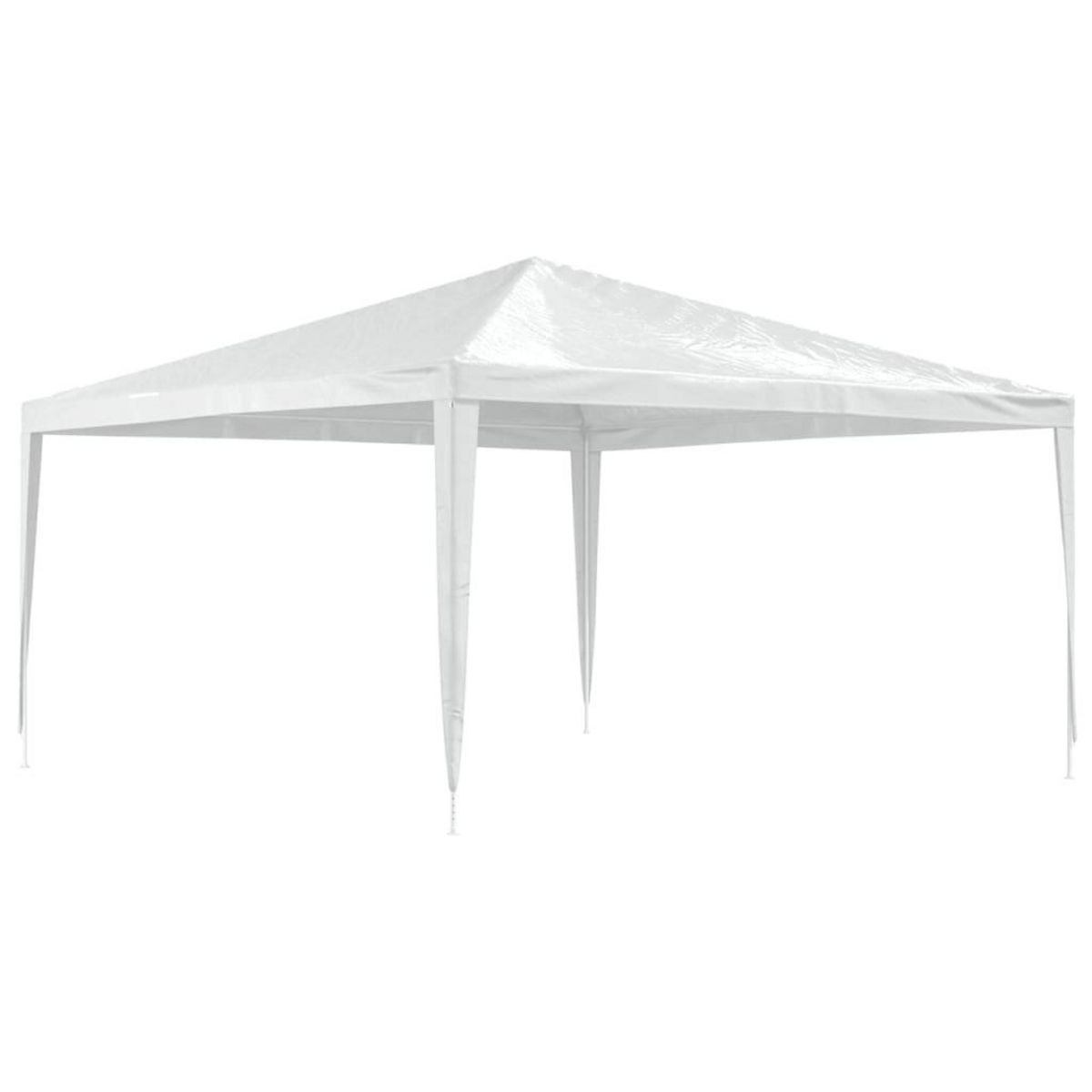 VIDAXL Tente de reception 4x4 m blanc