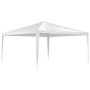 Voir la diapositive 2 : VIDAXL Tente de reception 4x4 m blanc