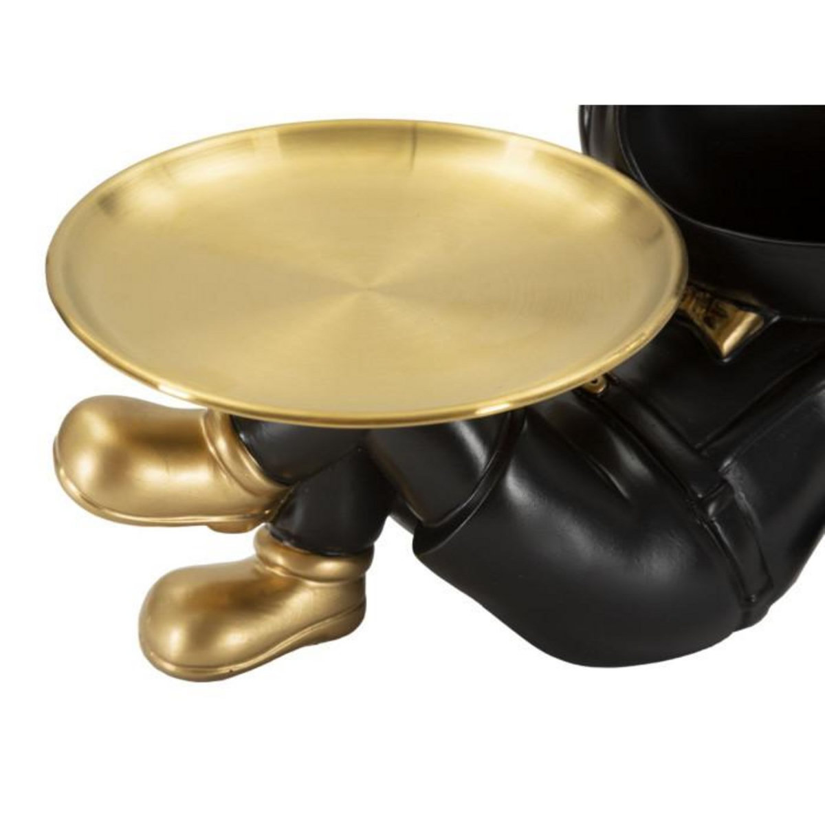 Paris Prix Vide-Poche Statuette Chien  Dog Buddy  27cm Noir