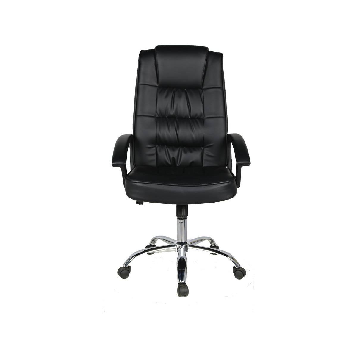 Habitat et Jardin Fauteuil de bureau à roulettes  Charles  - Noir