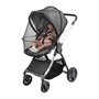 Voir la diapositive 2 : TINEO Moustiquaire pour poussette TINEO ALL INCLUSIVE - Ouverture facile avec zip - Poche rangement incluse