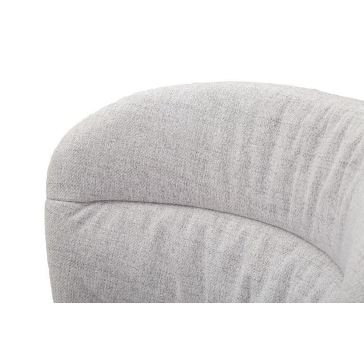 Paris Prix Lot de 2 Chaises en Tissu  Losanna  85cm Gris