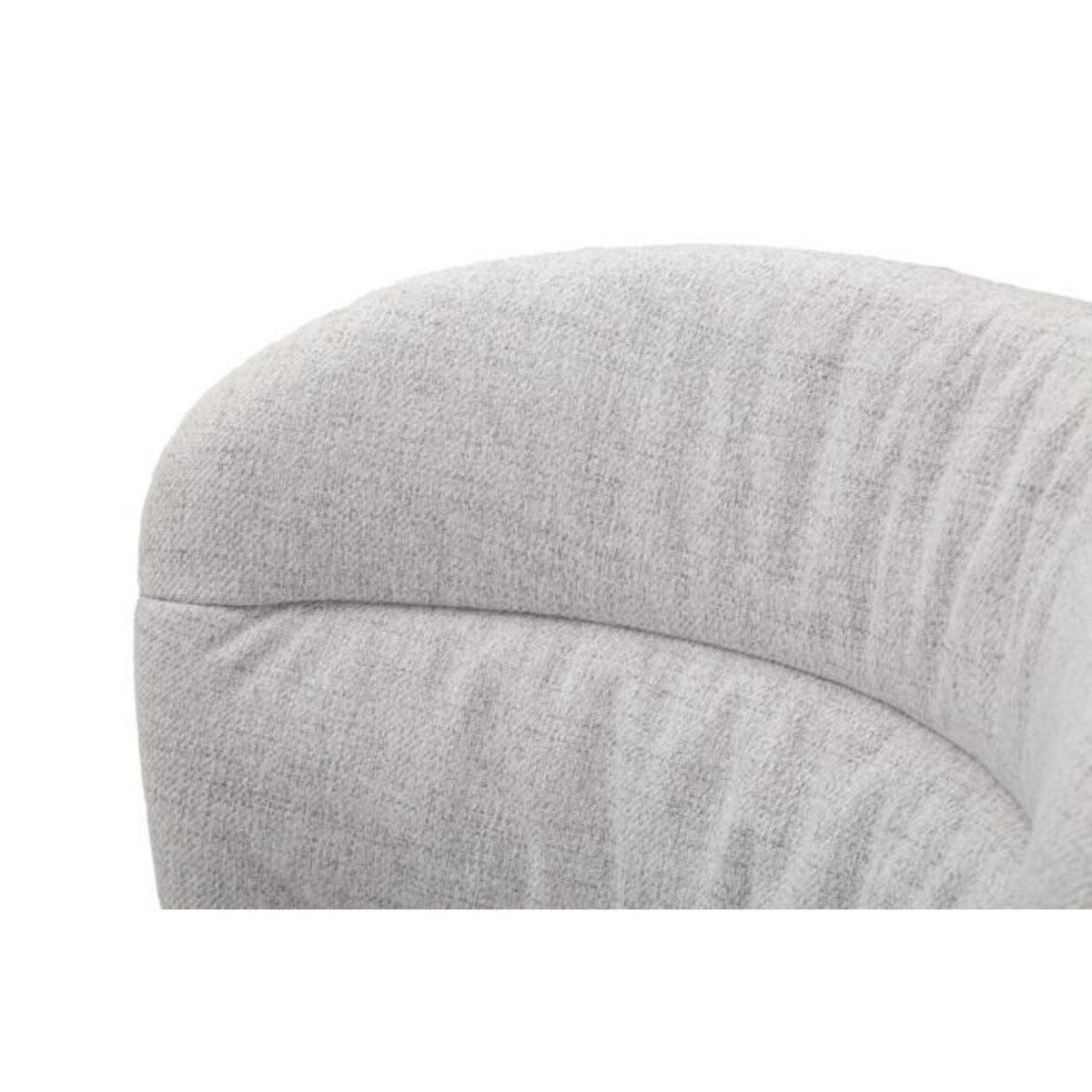 Paris Prix Lot de 2 Chaises en Tissu  Losanna  85cm Gris