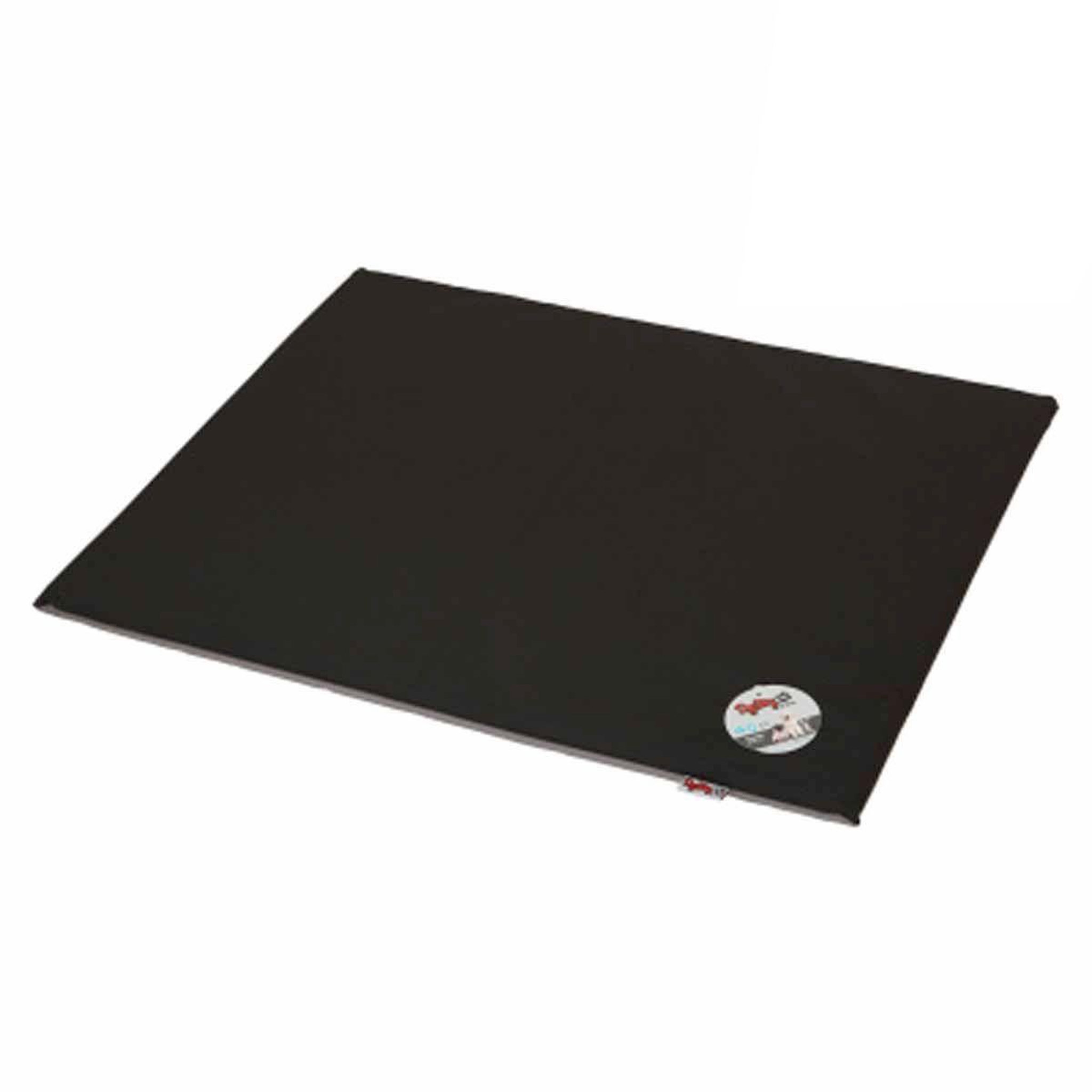 LOVE STORY Coussin pour chien & chat  bicolore  80cm noir