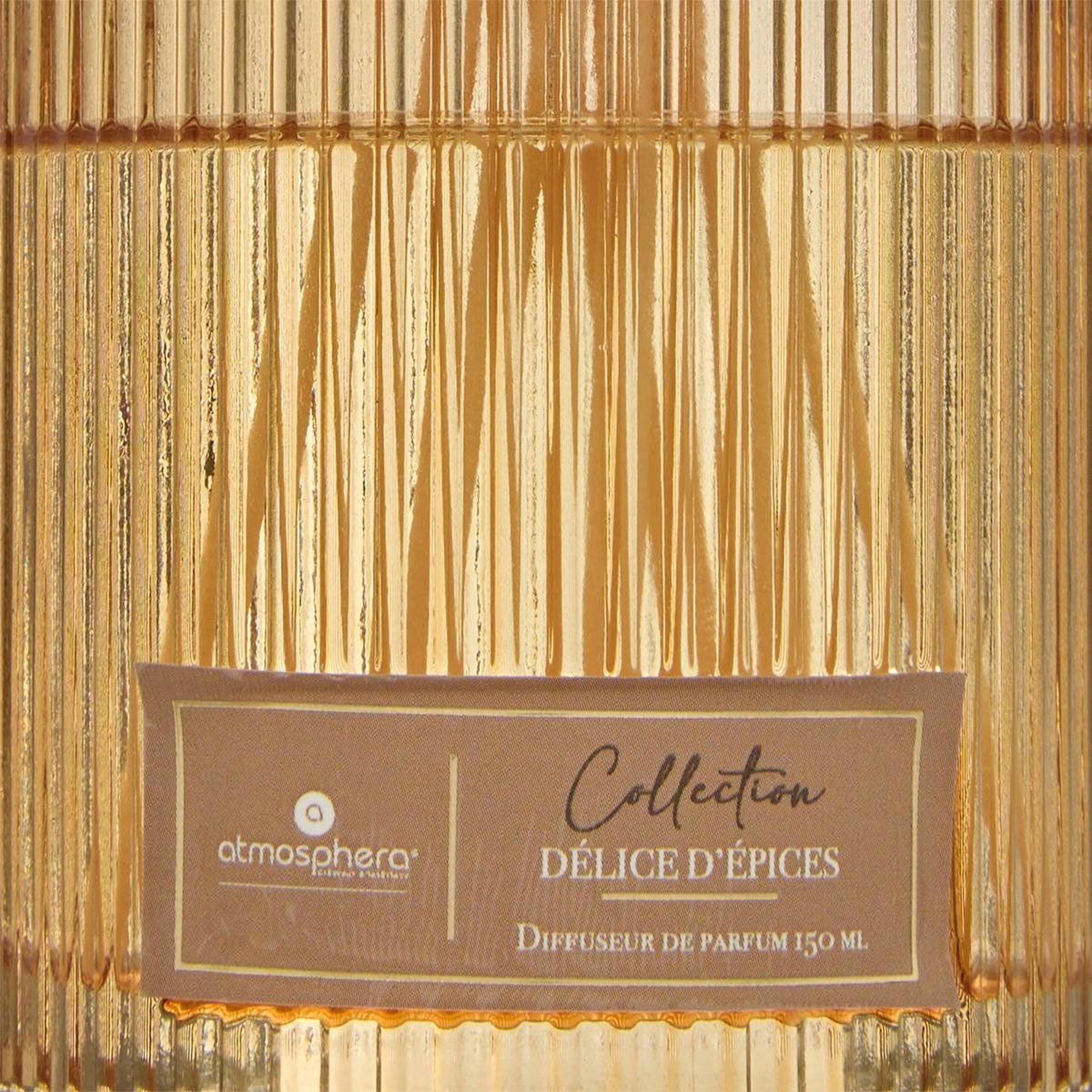 Voir la diapositive 2 : ATMOSPHERA Diffuseur de parfum en verre  albie  150ml délice d'épices