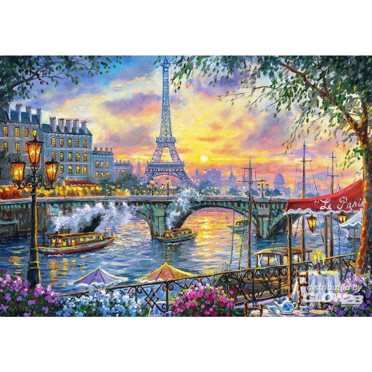 Castorland Puzzle 500 pièces : Paris à l'heure du thé