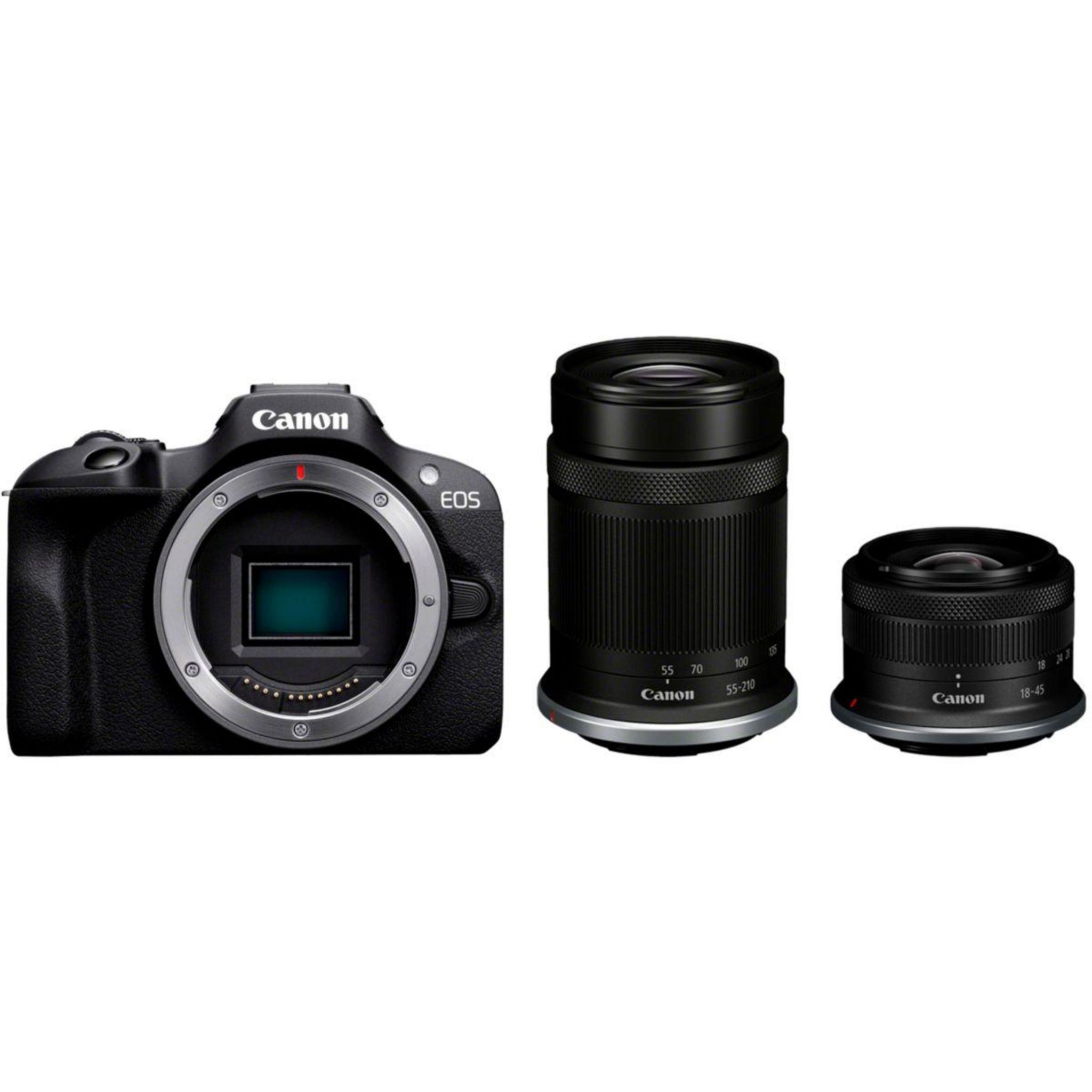Canon EOS R100 + 2 objectifs RF-S - Appareil photo hybride - Concept Store Photo