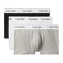 Voir la diapositive 1 : CALVIN KLEIN JEANS x3 Boxers Noir//Blanc Homme Calvin Klein Relaxed Fit Trunk