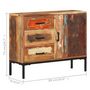 Voir la diapositive 6 : VIDAXL Buffet 88x30x73 cm Bois de recuperation solide