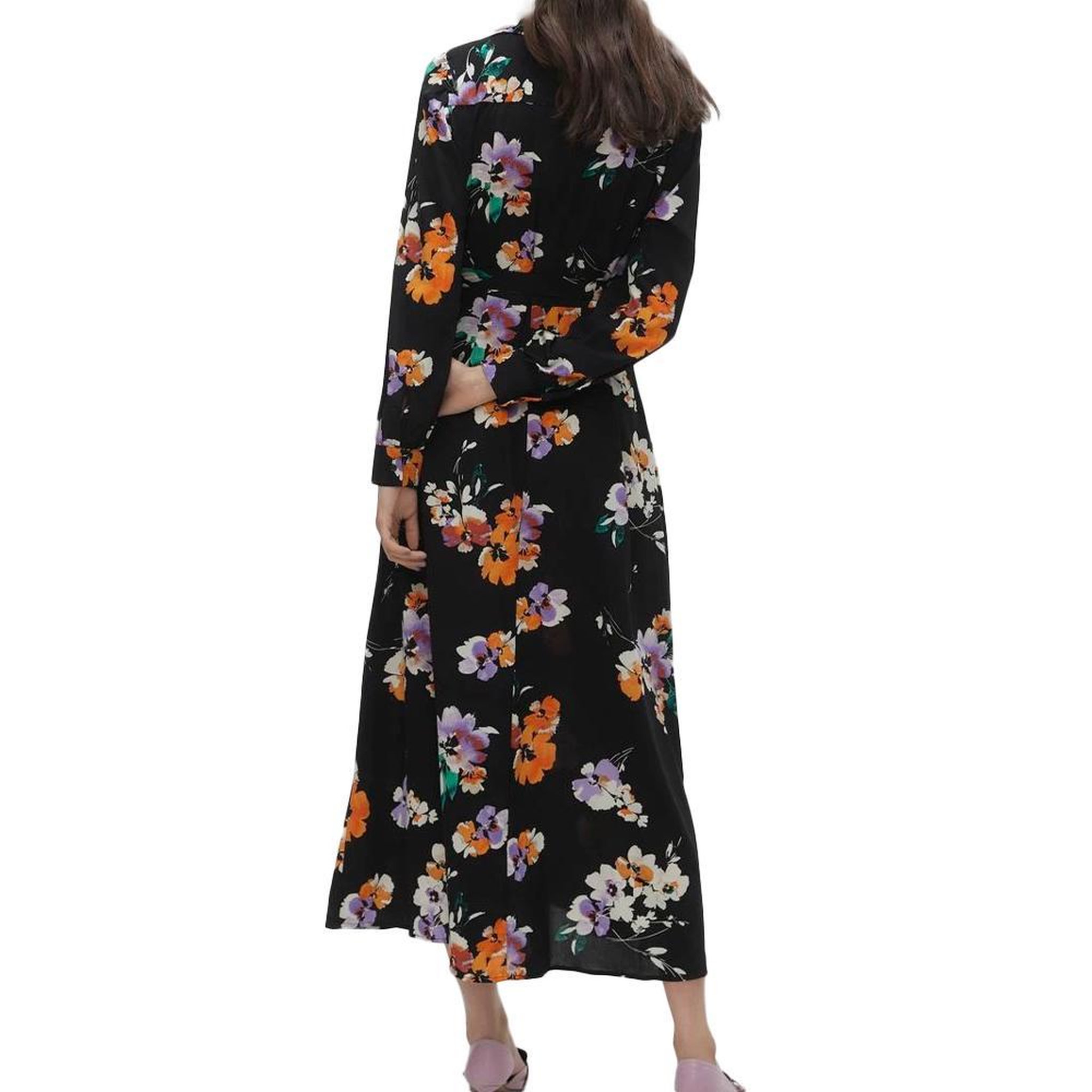 Voir la diapositive 2 : Vero Moda Robe e à Moifs Femme Vero Moda Shilah Naja