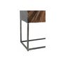 Voir la diapositive 6 : HELLIN Armoire bar en bois et pieds métal - SHINE