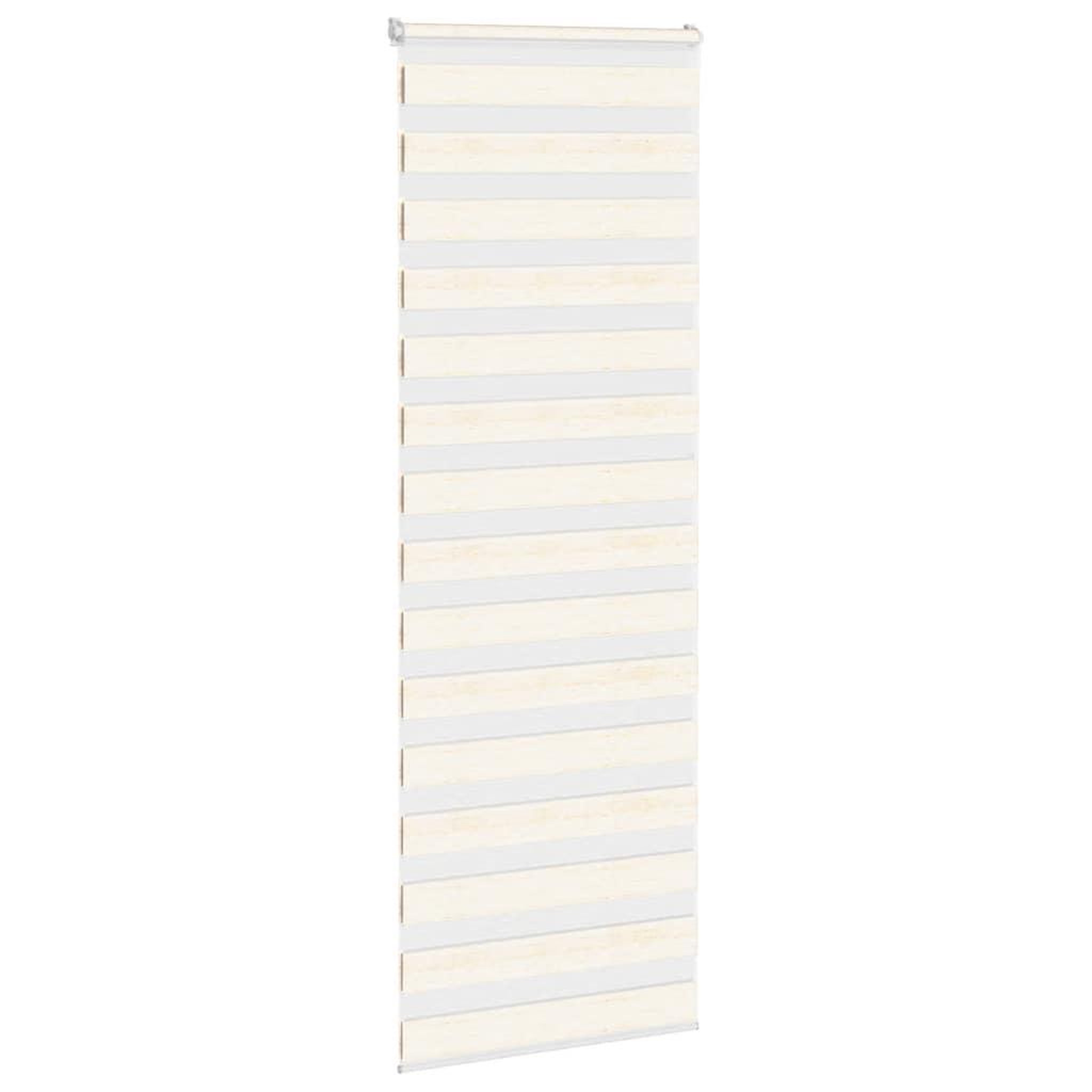 Voir la diapositive 3 : VIDAXL Store zebre beige marbre largeur du tissu 65,9 cm polyester