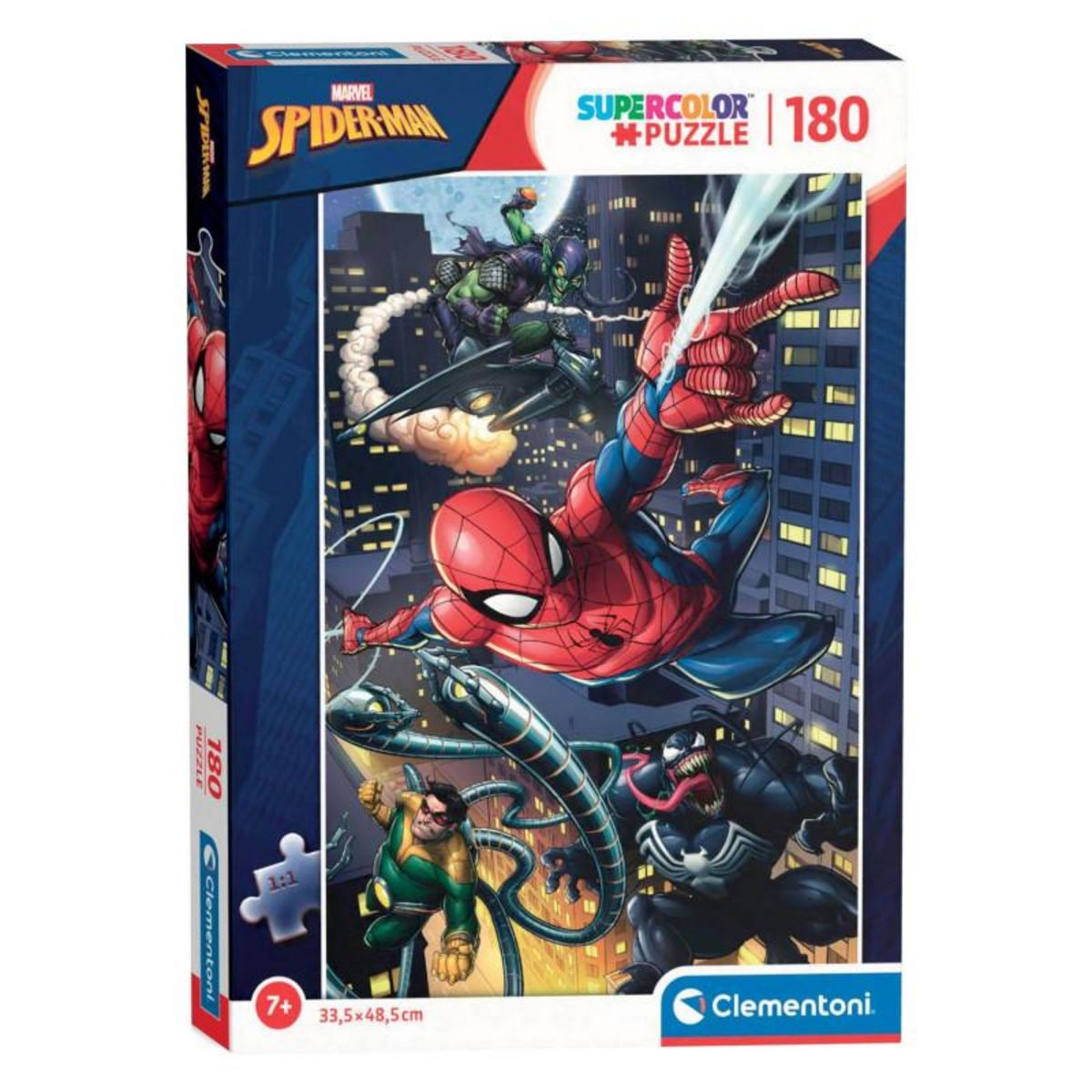 CLEMENTONI Clementoni Jigsaw Puzzle - Spiderman, 180pcs. 29782