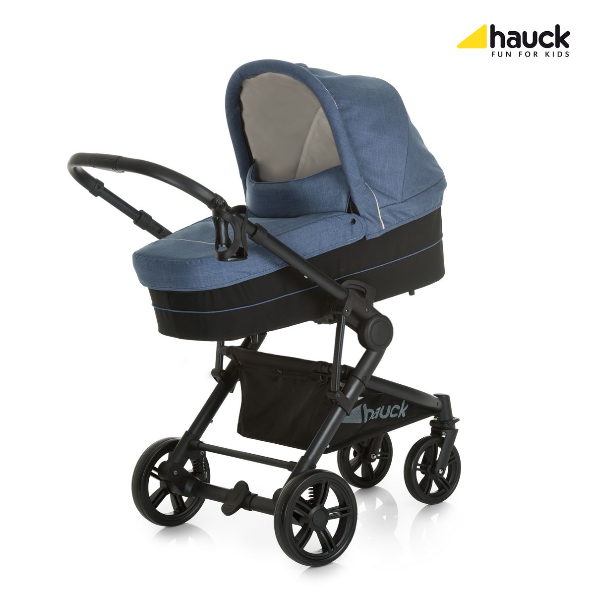 HAUCK Poussette combinée trio bleu jean Atlantic