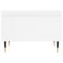 Voir la diapositive 5 : VIDAXL Table basse blanc 50x46x35 cm bois d'ingenierie