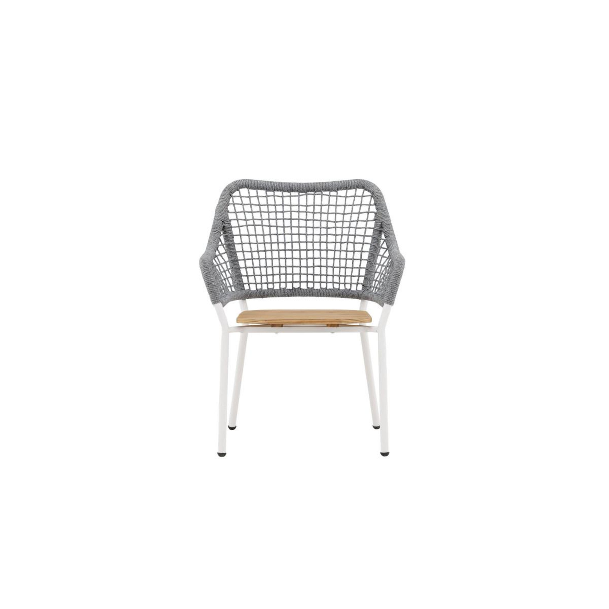Voir la diapositive 5 : Paris Prix Chaise de jardin  amora  88cm gris