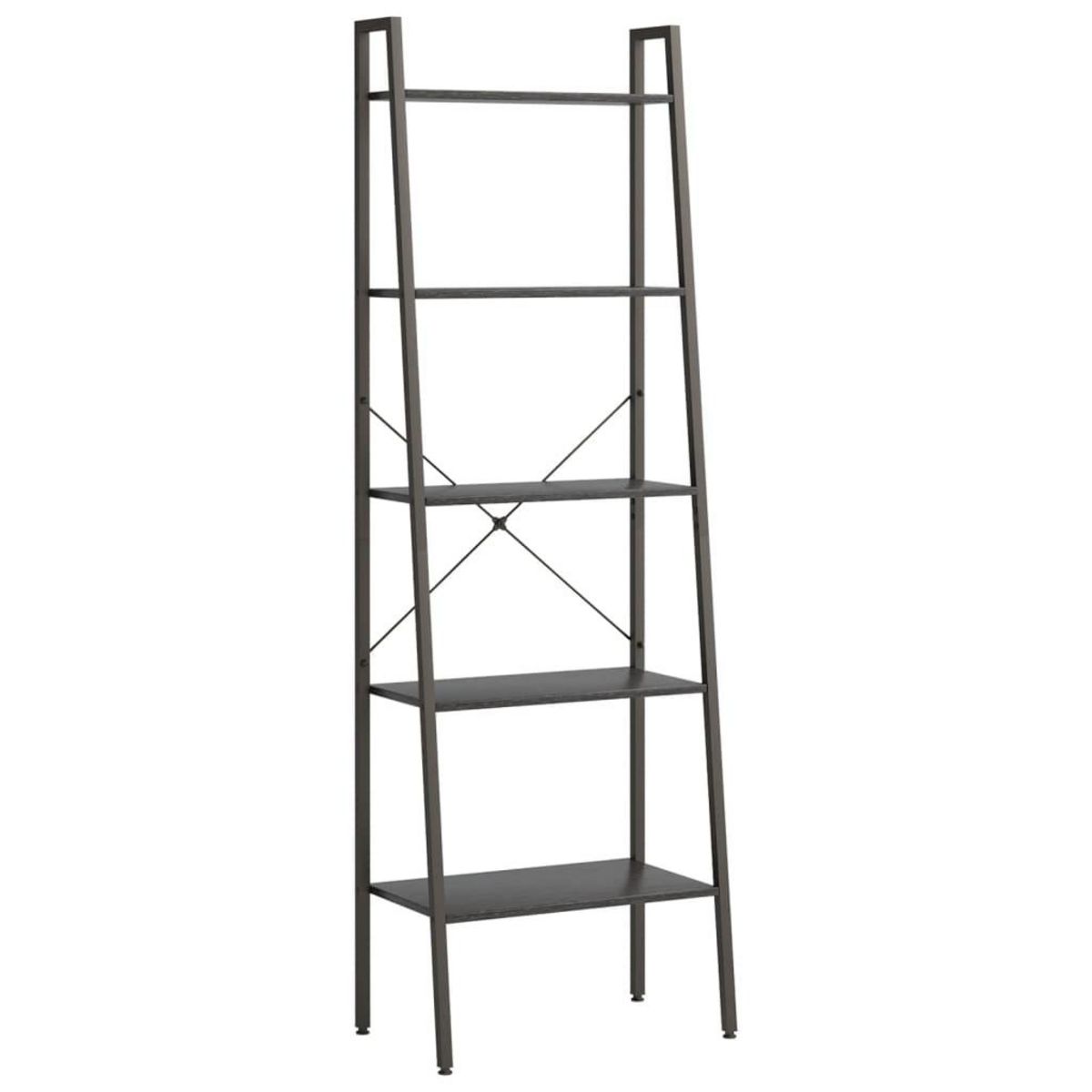 VIDAXL Etagere sur pied 5 niveaux Noir 56x35x174 cm