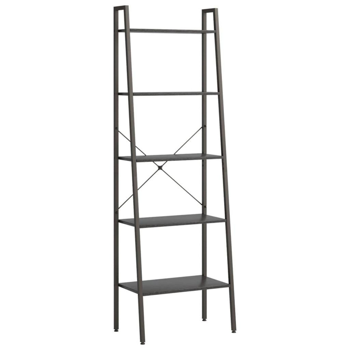 VIDAXL Etagere sur pied 5 niveaux Noir 56x35x174 cm