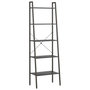 Voir la diapositive 2 : VIDAXL Etagere sur pied 5 niveaux Noir 56x35x174 cm