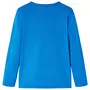 VIDAXL T-shirt enfants a manches longues bleu cobalt 140