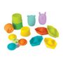 Voir la diapositive 1 : INFANTINO Coffret de bain - INFANTINO - 315341 - 11 pieces - Silicone