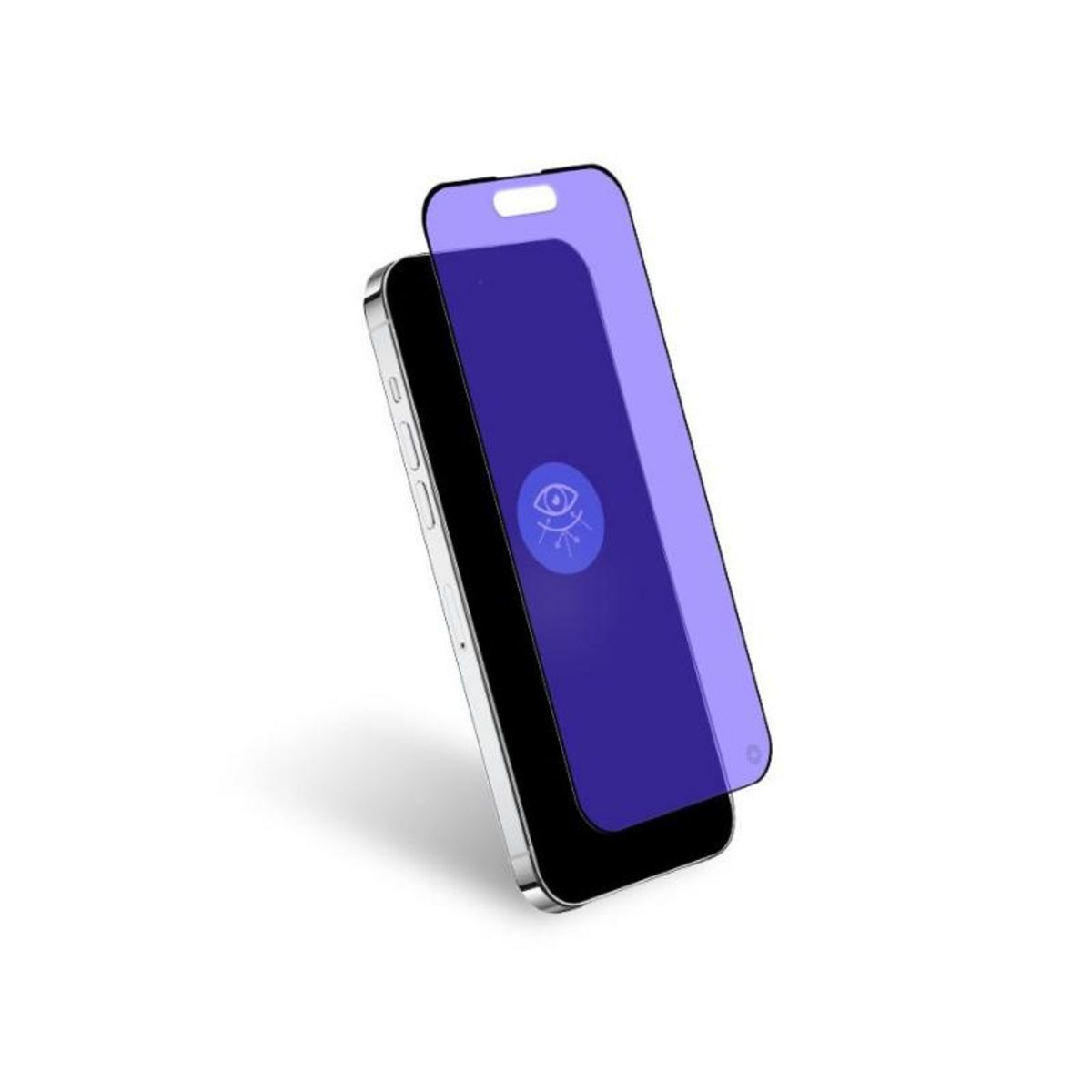 FORCE GLASS Protection d écran Forceglass Verre trempé 2,5D anti lumière bleue Forceglass iPhone 15 Pro Max