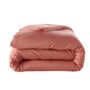 Voir la diapositive 2 : ACTUEL Housse de couette unie en percale de coton 70 fils - collection permanente