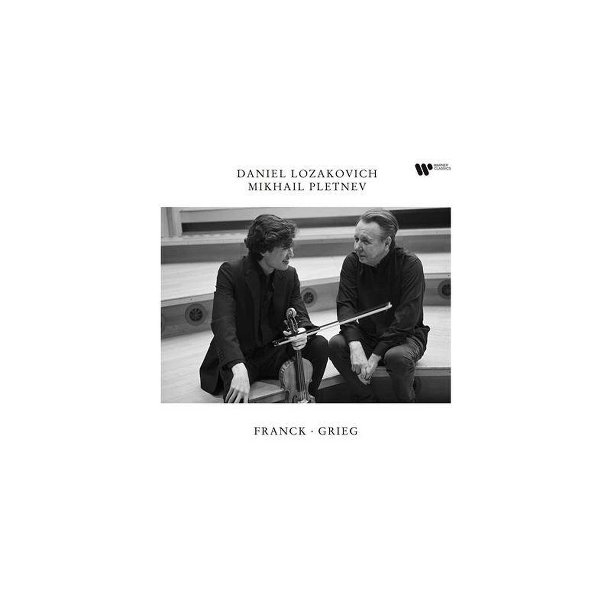 Vinyl 33t daniel lozakovich & mikhail pletnev : grieg, franck, chostakovitch