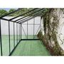 Voir la diapositive 7 : GREEN PROTECT Serre de jardin adossée verre trempé 7,22m² 