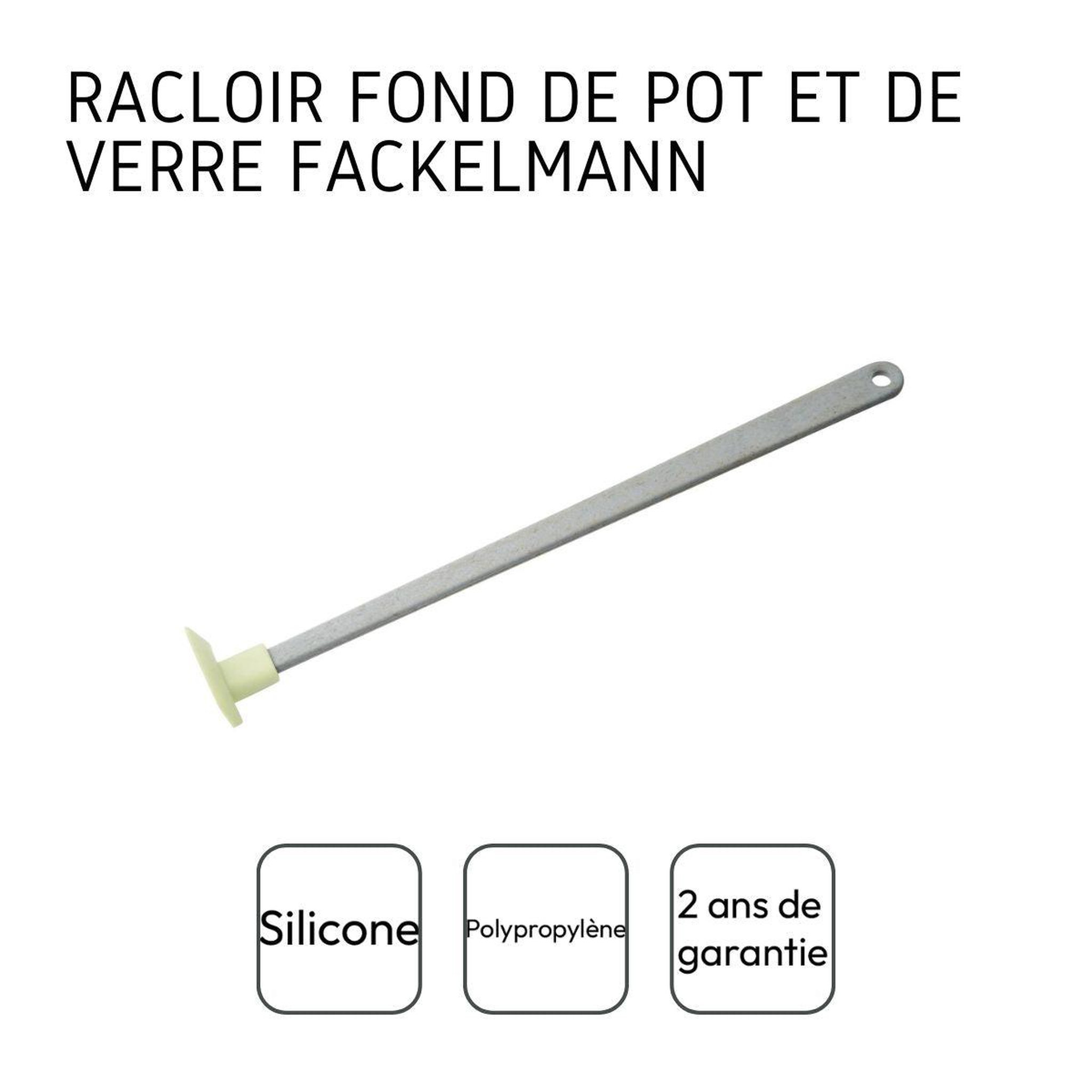 Voir la diapositive 4 : Fackelmann Grattoir fond de pot fackelmann