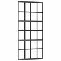 Voir la diapositive 5 : VIDAXL Porte coulissante kit de quincaillerie noir 90x205 cm verre ESG
