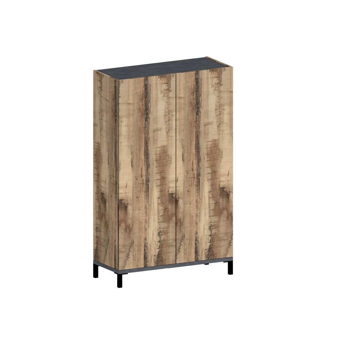 Meuble à chaussures 2 portes L90cm BARI