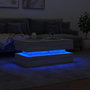 Voir la diapositive 5 : VIDAXL Table basse avec lumieres LED gris sonoma 90x50x40 cm