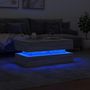 Voir la diapositive 5 : VIDAXL Table basse avec lumieres LED gris sonoma 90x50x40 cm