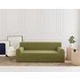 Voir la diapositive 1 : LISA DESIGN Astral - canapé 3 places convertible en velours texturé