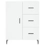 Voir la diapositive 5 : VIDAXL Buffet blanc 69,5x34x90 cm bois d'ingenierie