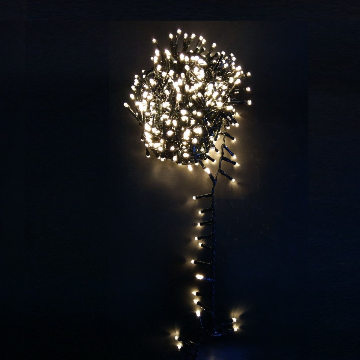 ACTUEL Guirlande extérieure 400 led blanc chaud