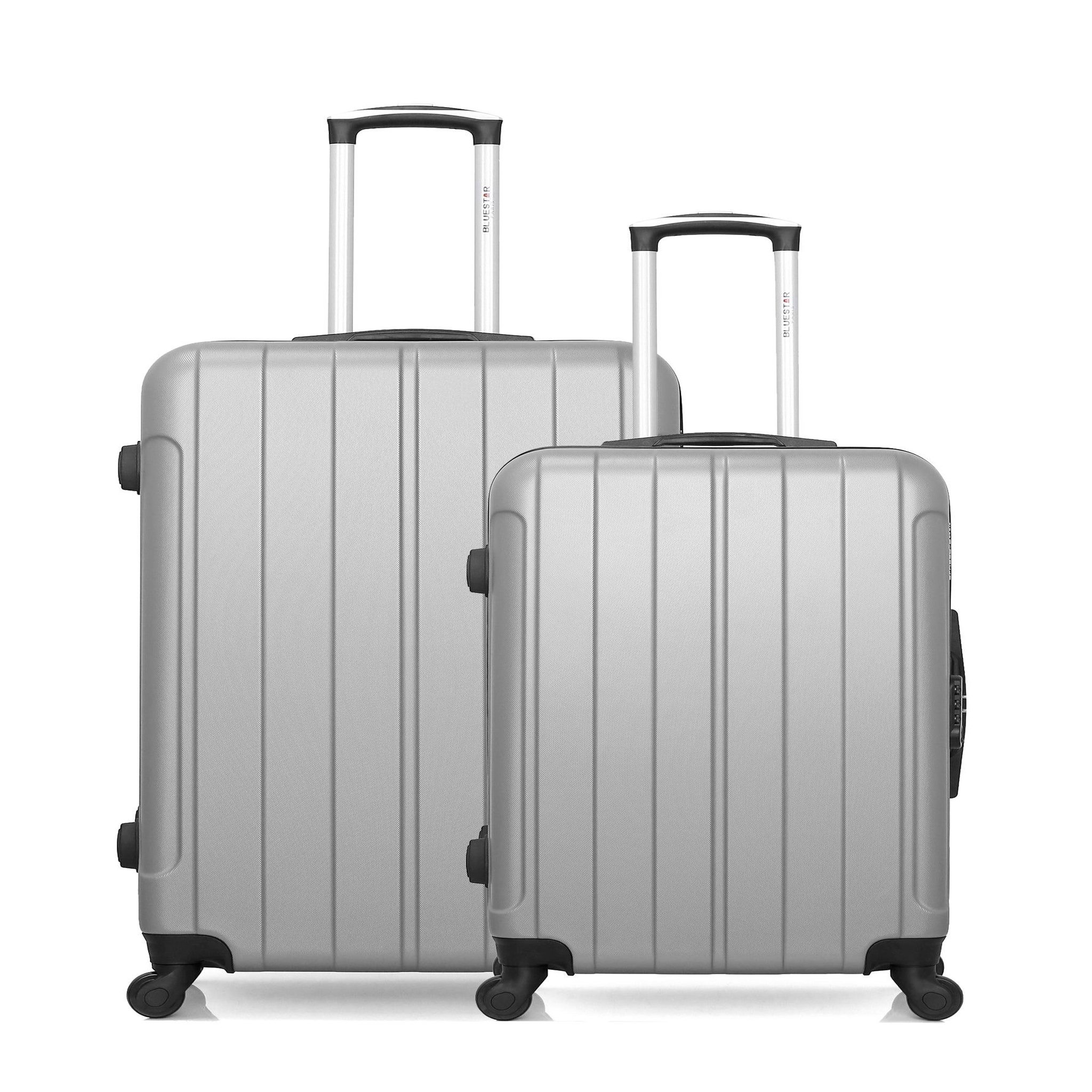 BLUESTAR Bluestar - lot de 2 valise grand format et valise weekend napoli -