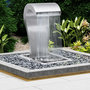 Voir la diapositive 1 : VIDAXL Cascade de jardin Argente 52,4x34,2x82 cm Acier inoxydable