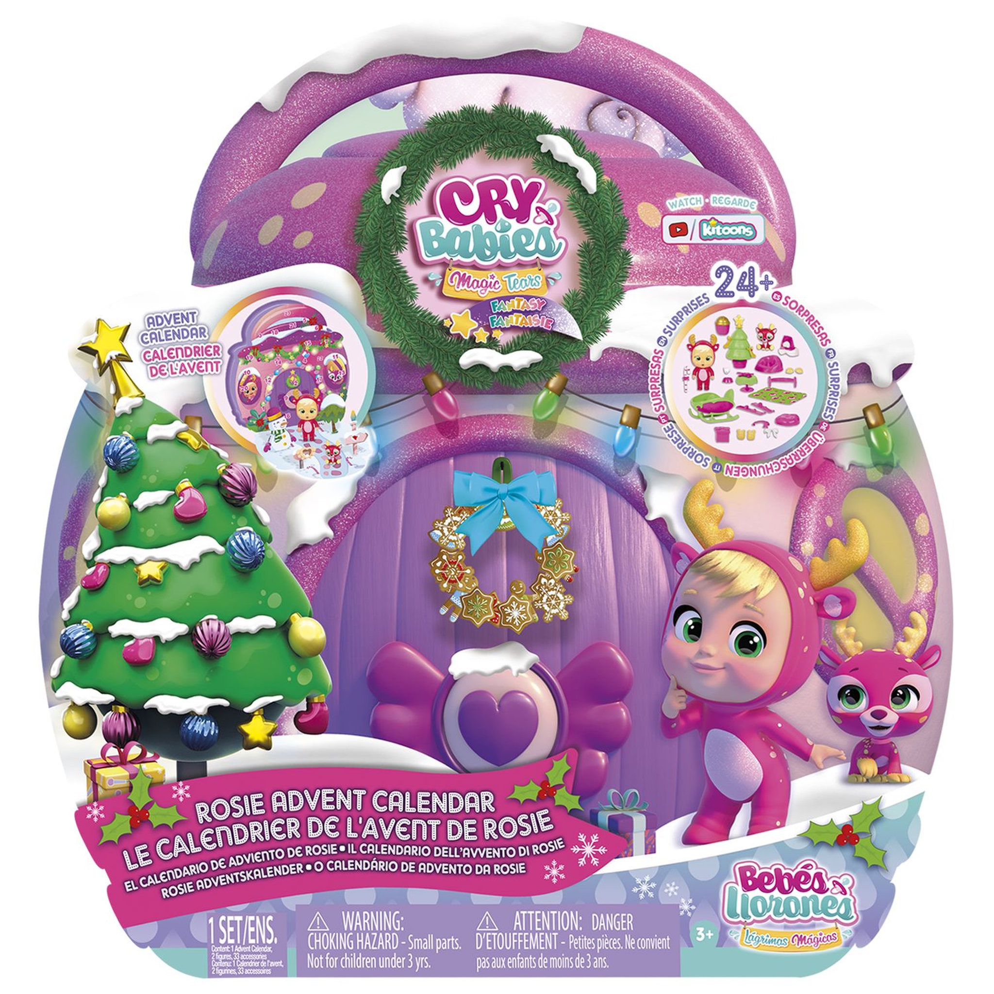 Voir la diapositive 1 : IMC TOYS Cry Babies Fantaisie - Calendrier de l'avent de Rosie