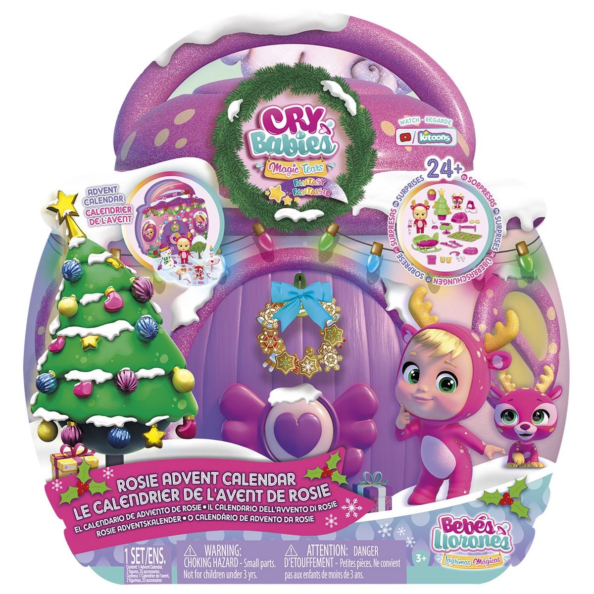 IMC TOYS Cry Babies Fantaisie - Calendrier de l'avent de Rosie