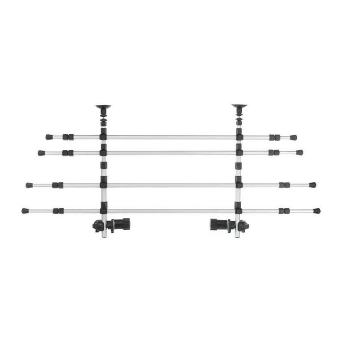 Trixie TRIXIE Grille de protection chiens 105-172cm Aluminium Argenté et noir