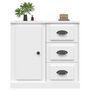 Voir la diapositive 4 : VIDAXL Buffet blanc 70x35,5x67,5 cm bois d'ingenierie