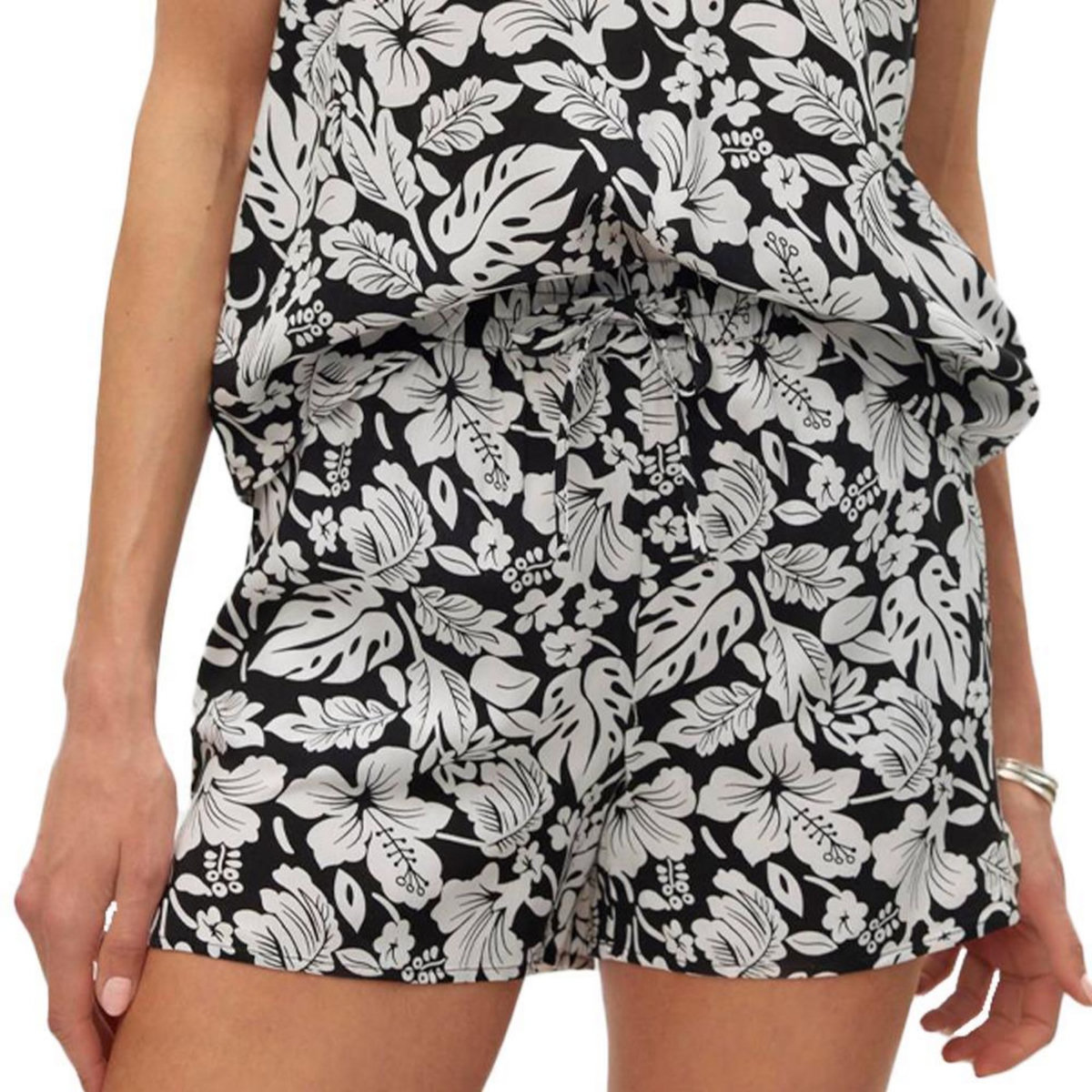 Vero Moda Short /Beige à Motifs Femme Vero Moda Easy Joy