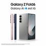 Voir la diapositive 3 : Samsung Smartphone Galaxy Z Fold6 Bleu nuit 1To