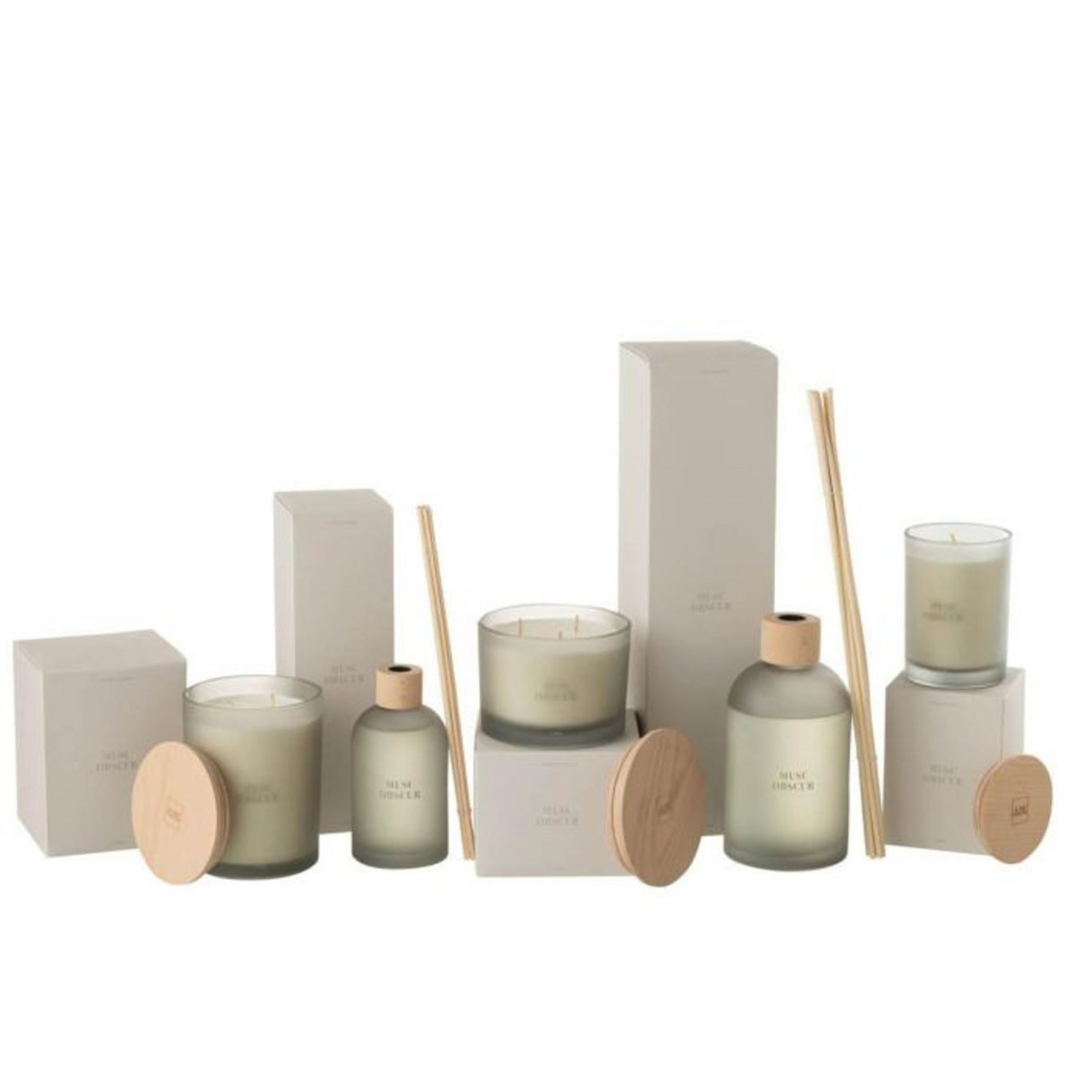 Paris Prix Bougie Parfumée  Accords Essentiels  10cm Musc Obscur