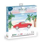 Oz International Peinture par numeros 30x30cm Bord de mer