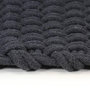 Voir la diapositive 3 : VIDAXL Tapis rectangulaire Anthracite 160x230 cm Coton